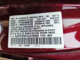 2012 HONDA Crosstour