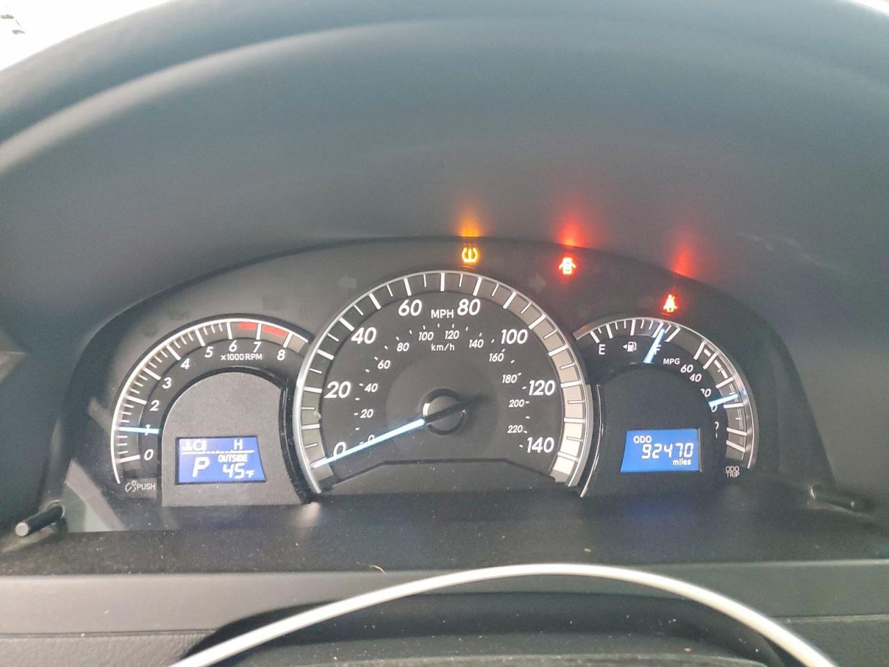 2012 TOYOTA CAMRY
