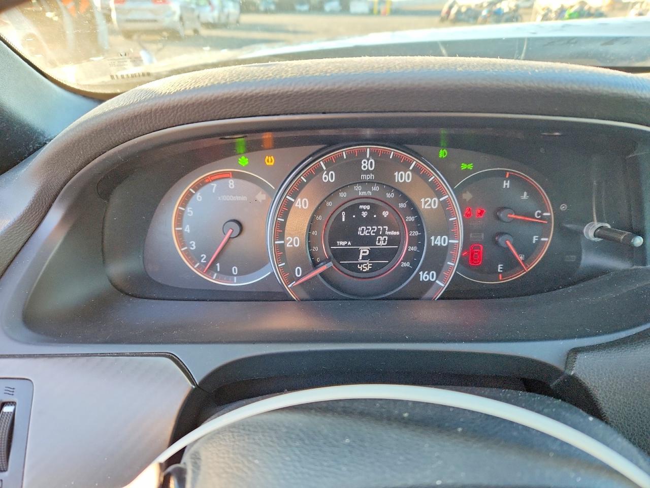 2016 HONDA ACCORD