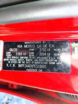 2023 KIA FORTE