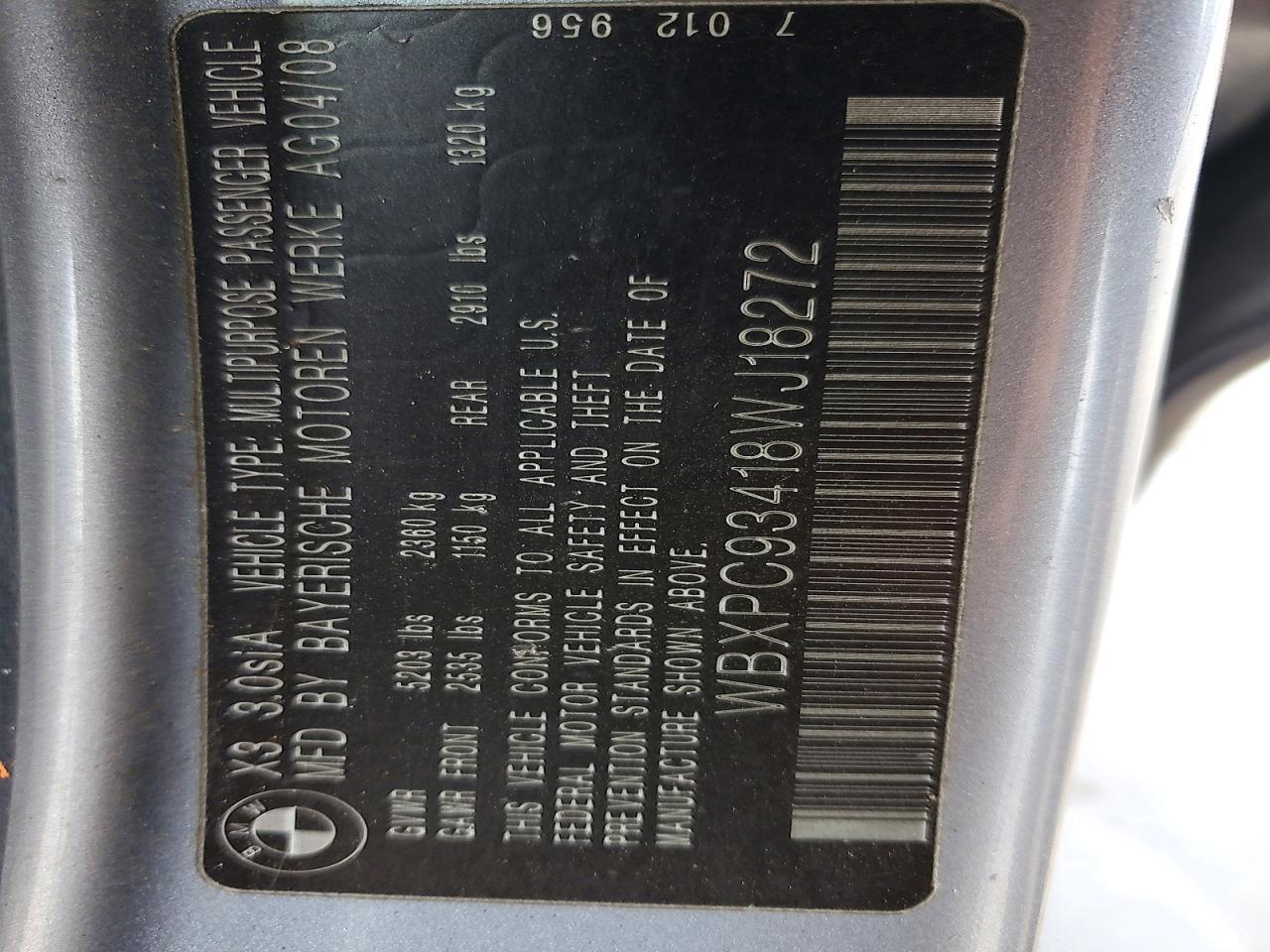 2008 BMW X3