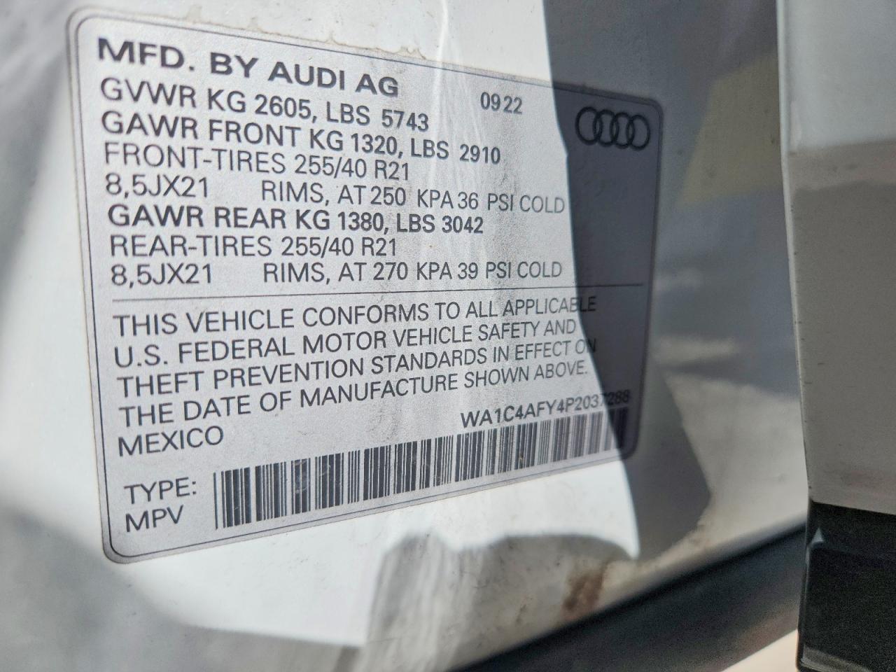 2023 AUDI SQ5