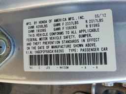 2012 HONDA ACCORD