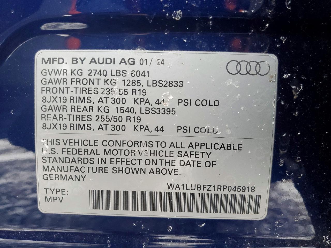 2024 AUDI Q4 e-tron