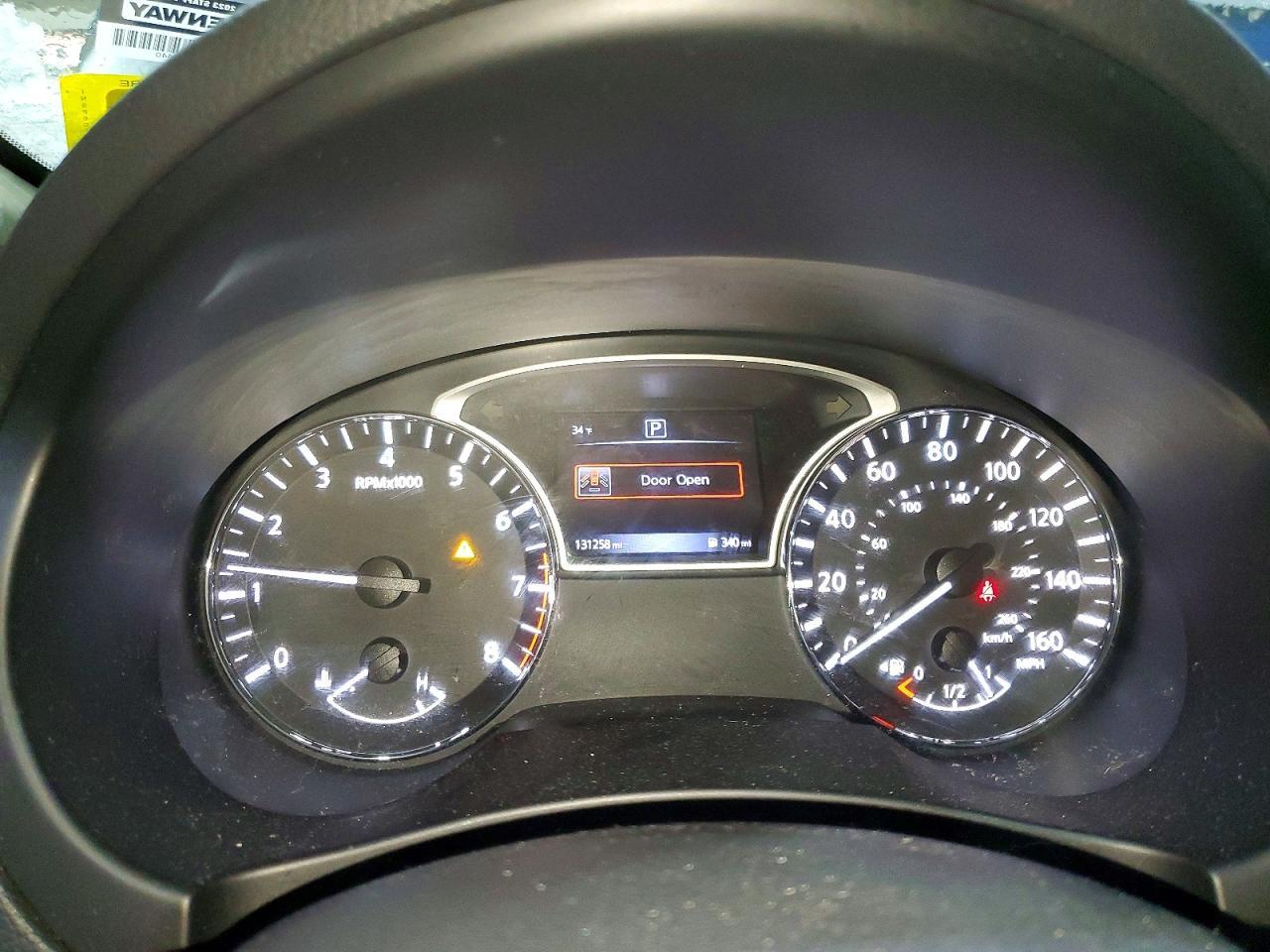 2016 NISSAN ALTIMA