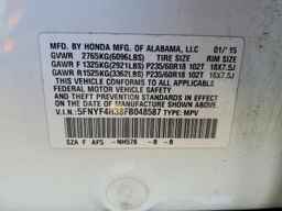 2015 HONDA PILOT