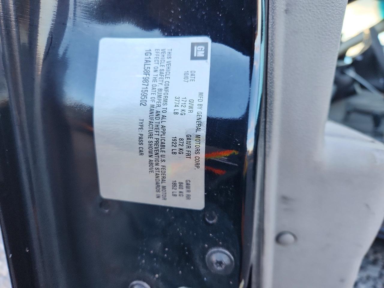2008 CHEVROLET COBALT