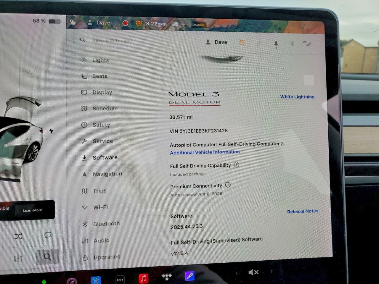2019 TESLA MODEL 3