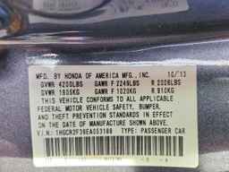 2014 HONDA ACCORD
