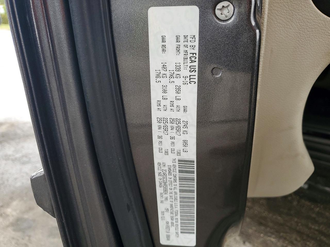 2017 DODGE GRAND CARAVAN