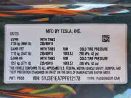 2023 TESLA MODEL 3