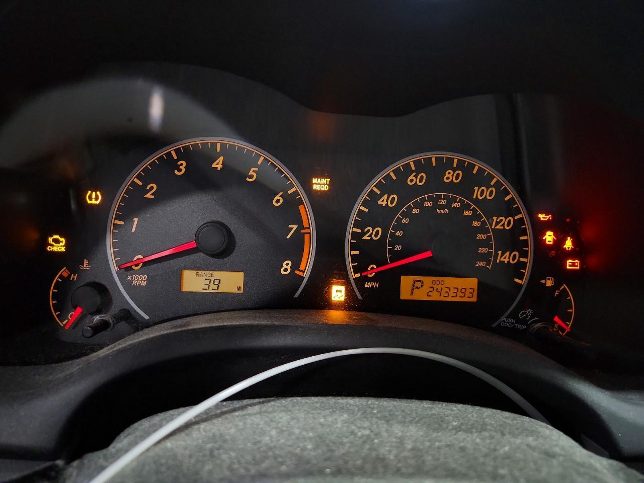 2010 TOYOTA COROLLA