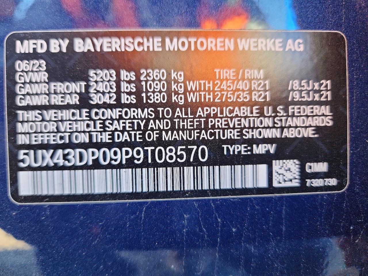 2023 BMW X3