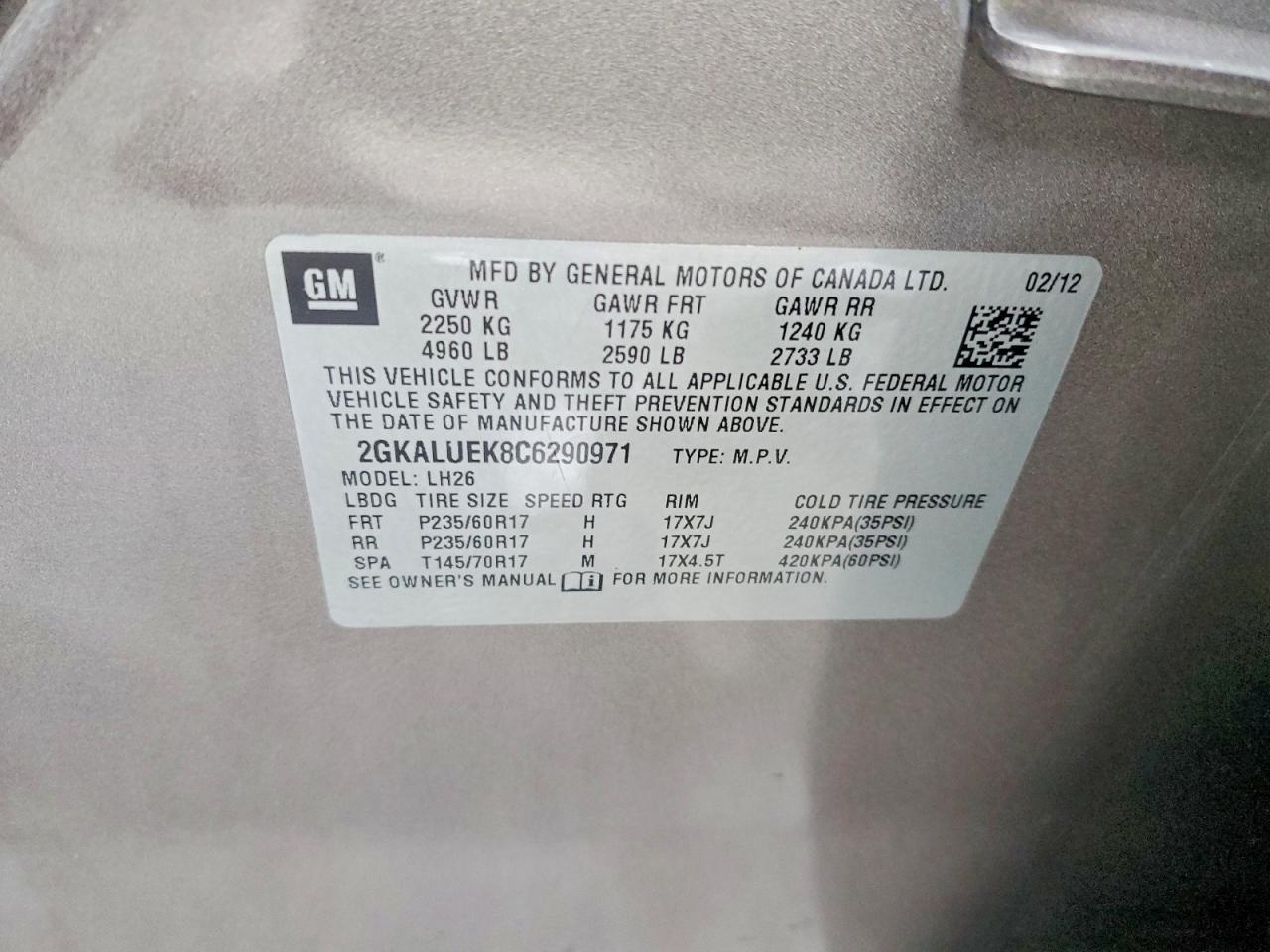 2012 GMC Terrain