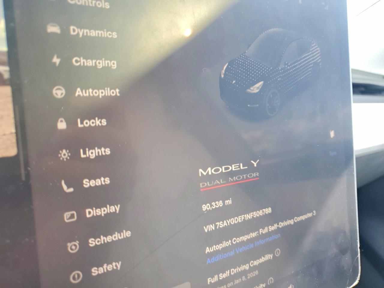 2022 TESLA MODEL Y