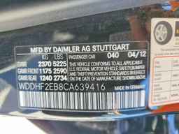 2012 MERCEDES-BENZ E-Class