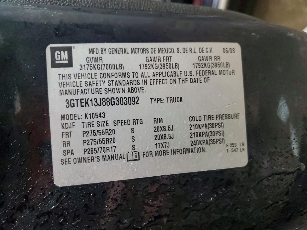 2008 GMC Sierra