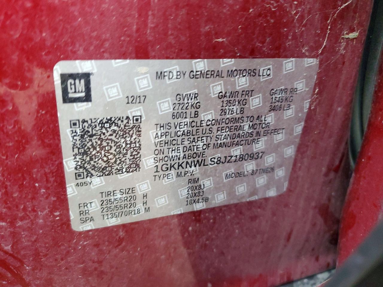 2018 GMC ACADIA