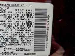 2014 NISSAN MURANO