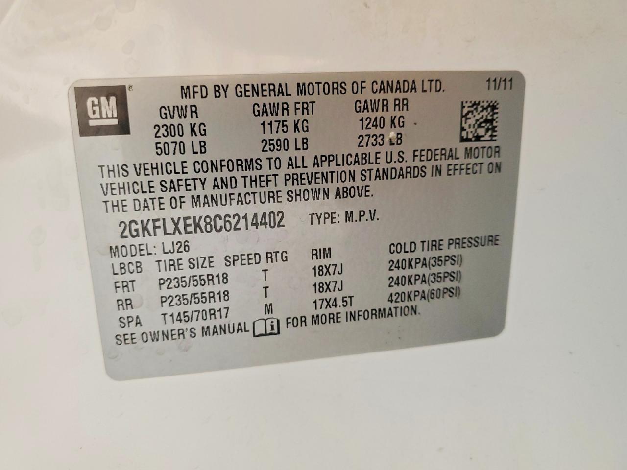 2012 GMC Terrain