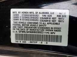 2011 HONDA ODYSSEY