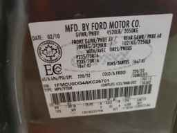 2010 FORD ESCAPE