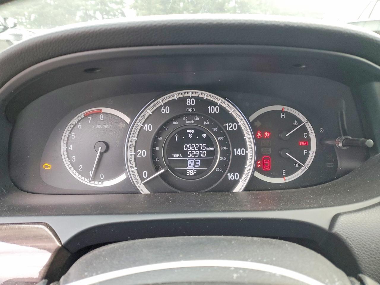 2016 HONDA ACCORD