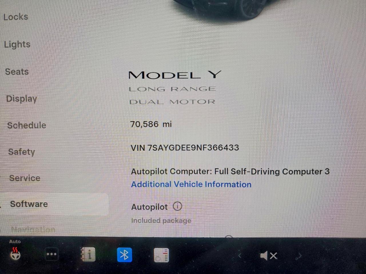 2022 TESLA MODEL Y