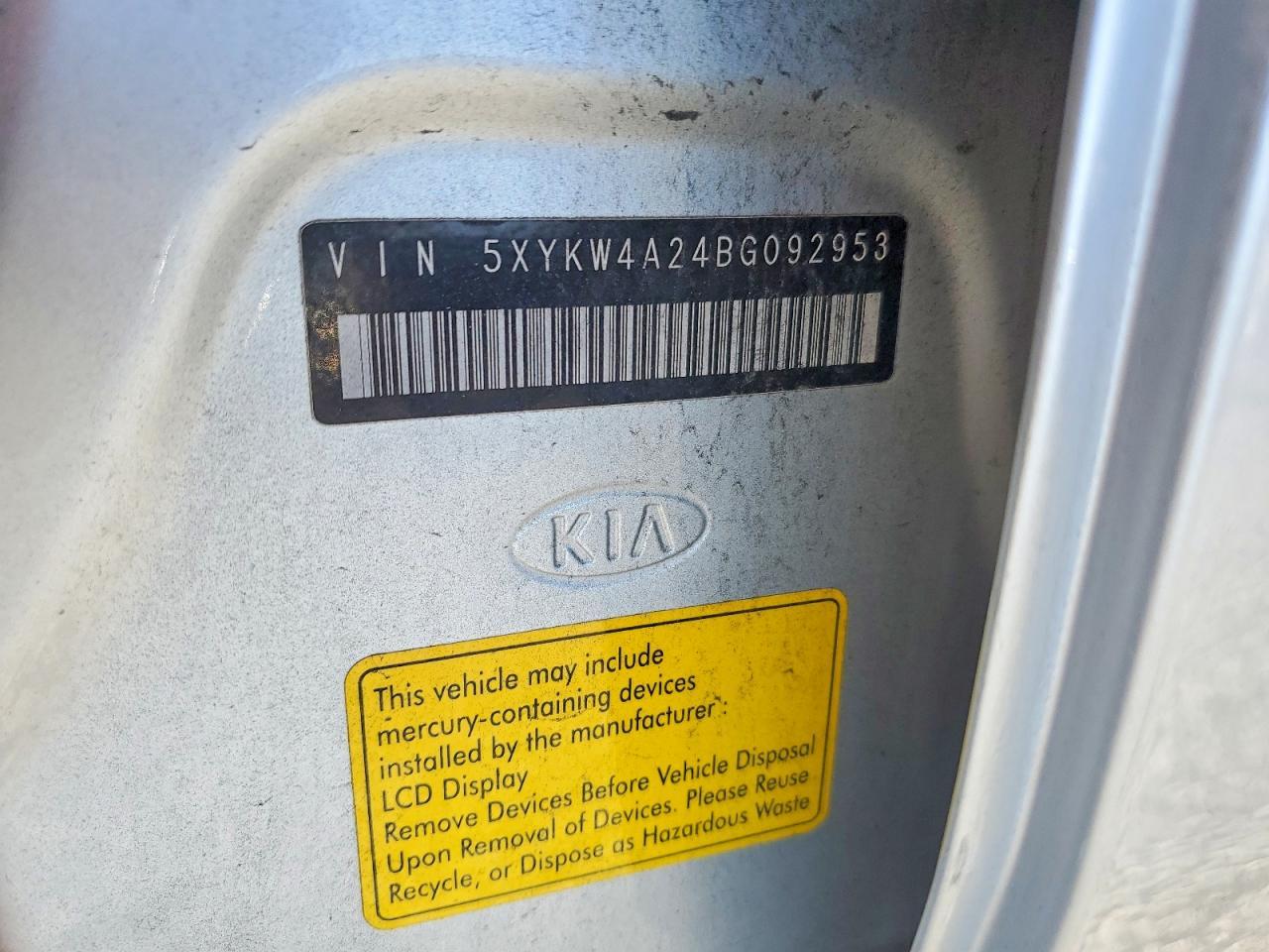 2011 KIA SORENTO