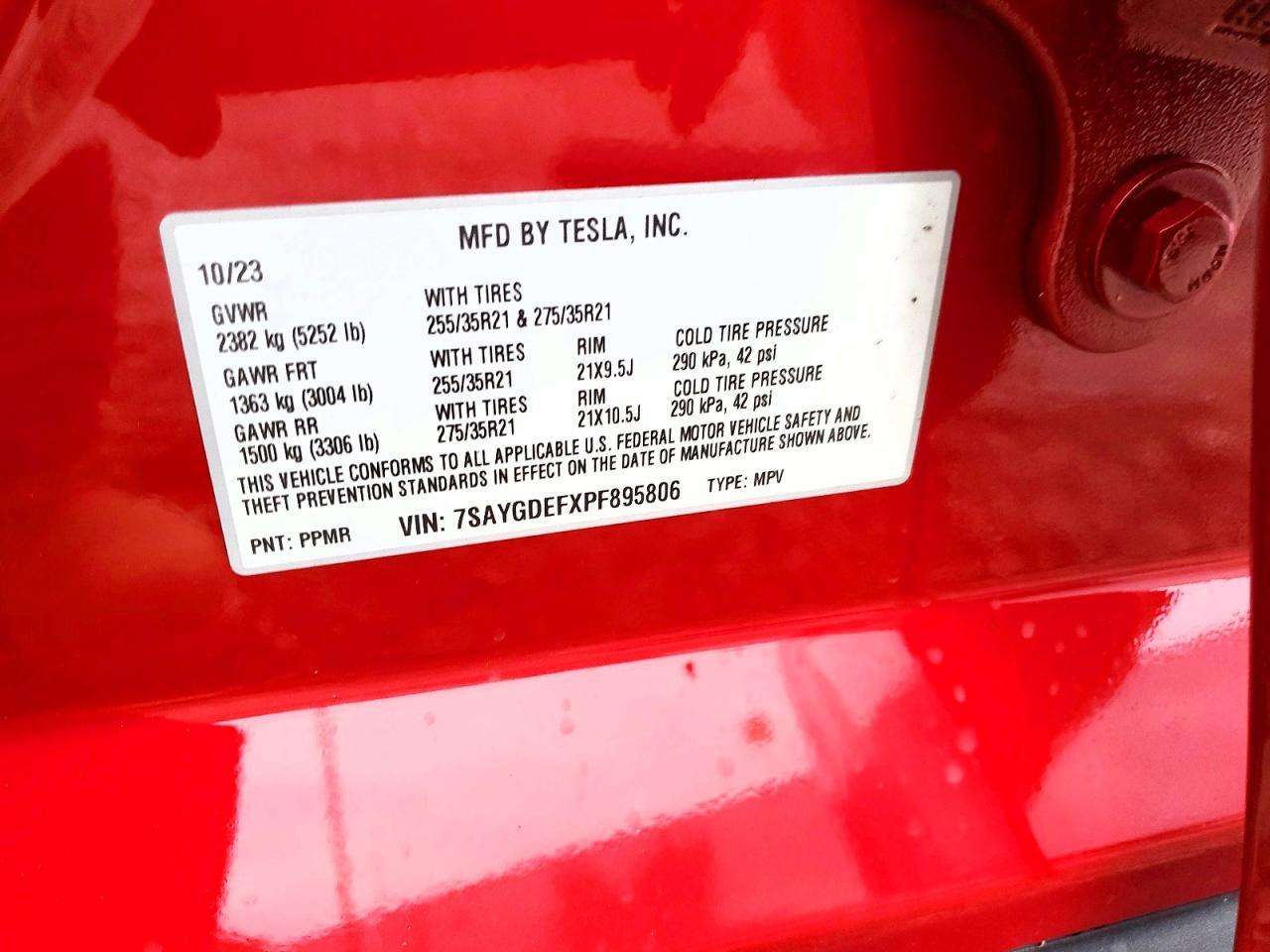 2023 TESLA MODEL Y