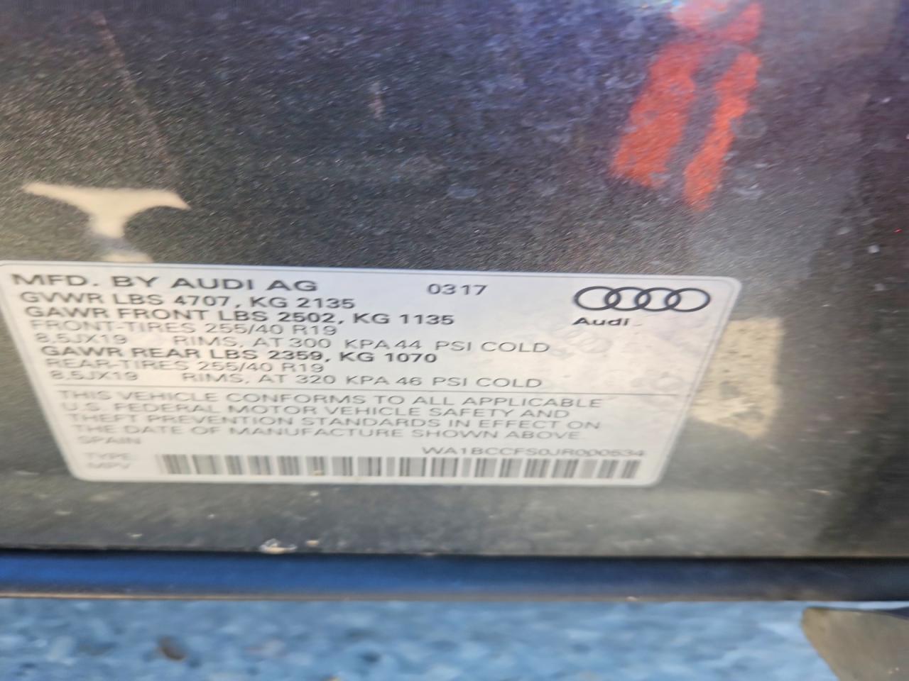 2018 AUDI Q3