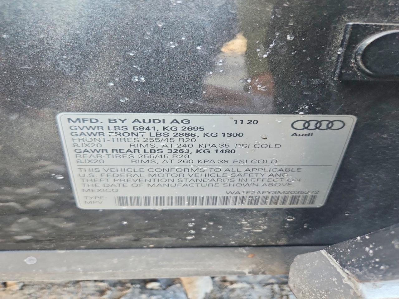 2021 AUDI Q5