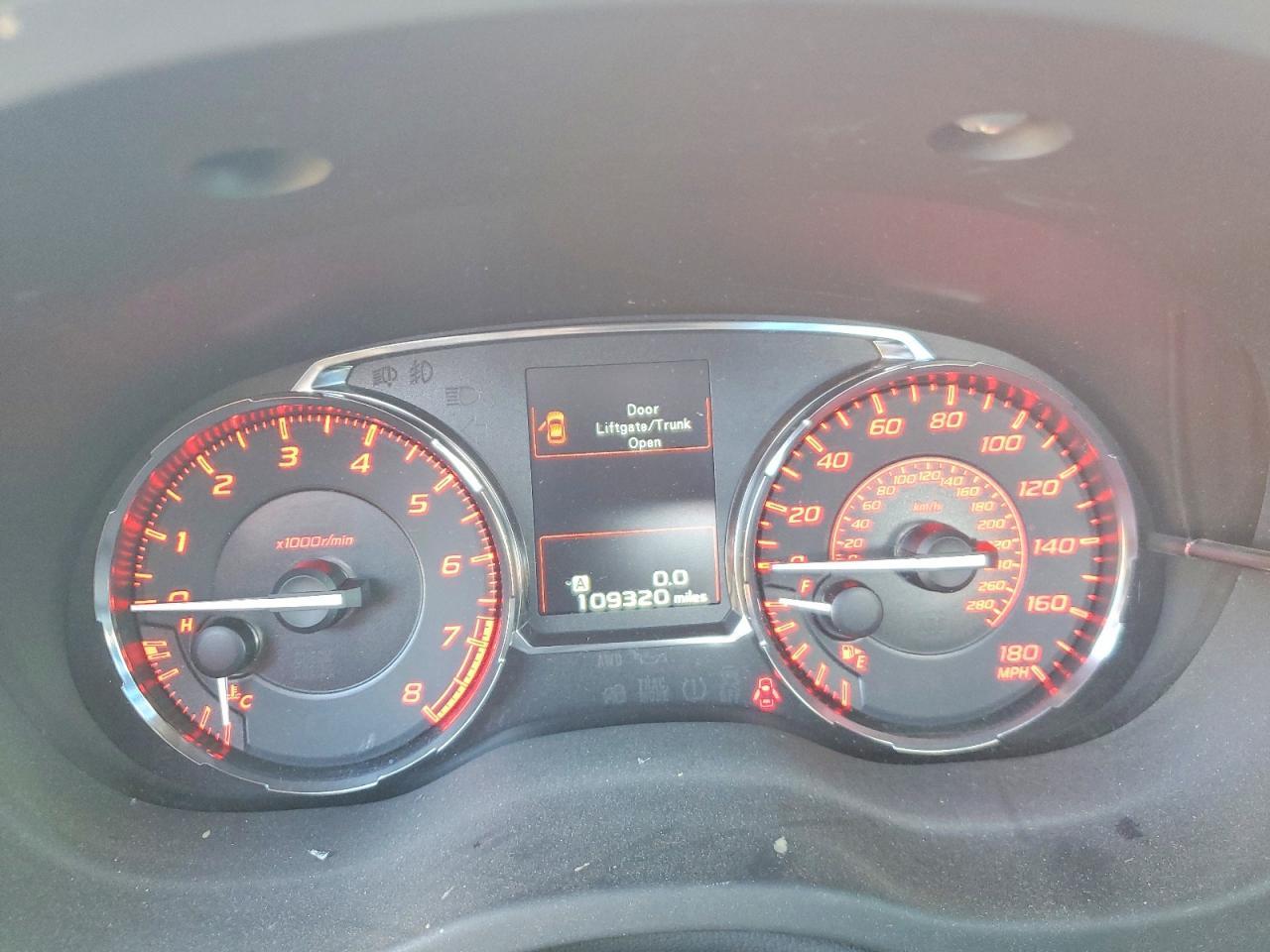 2015 SUBARU WRX