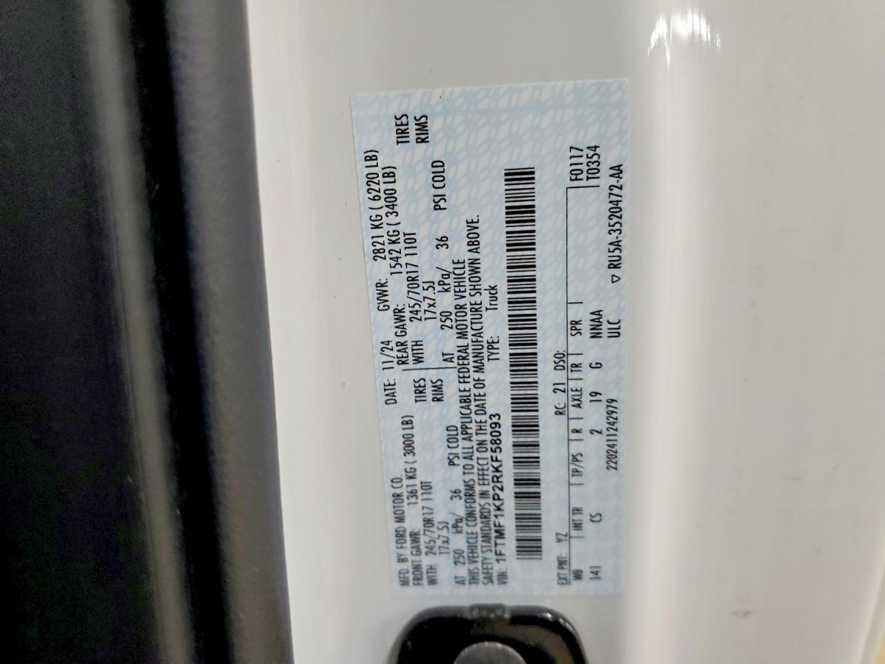 2024 FORD F-150