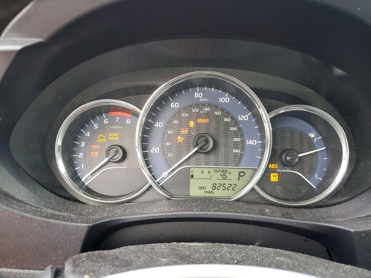 2016 TOYOTA COROLLA