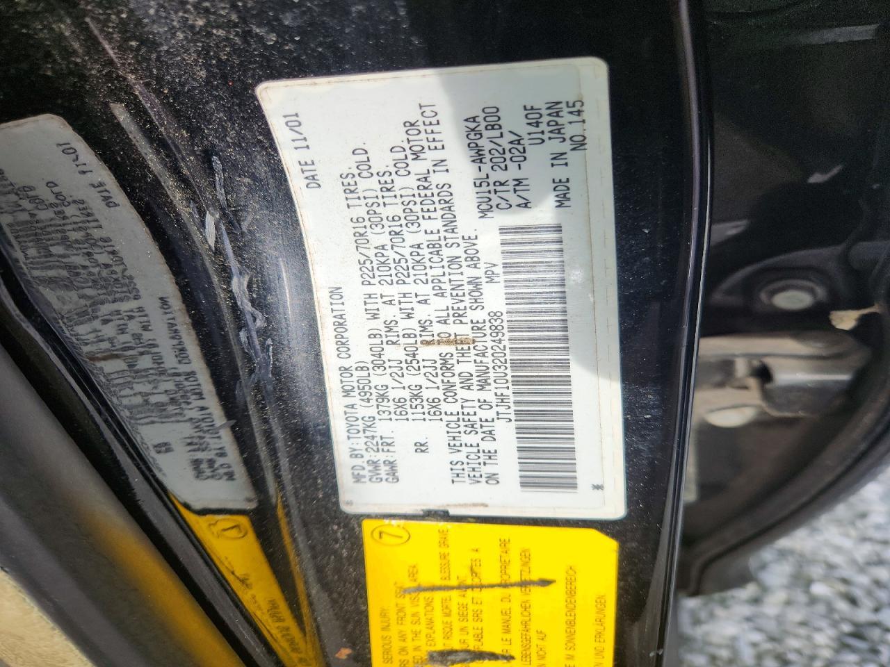 2002 LEXUS Rx 300