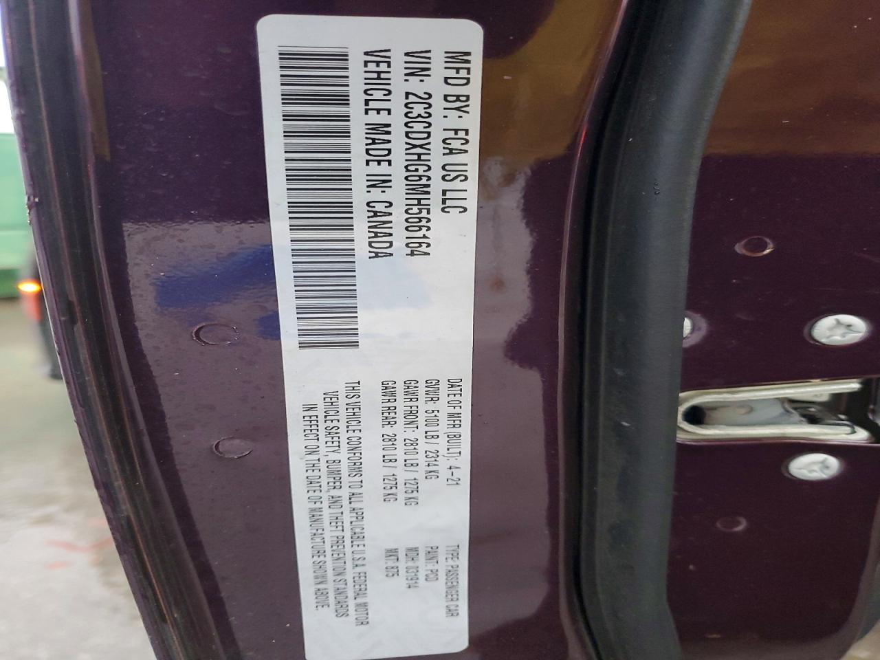2021 DODGE CHARGER