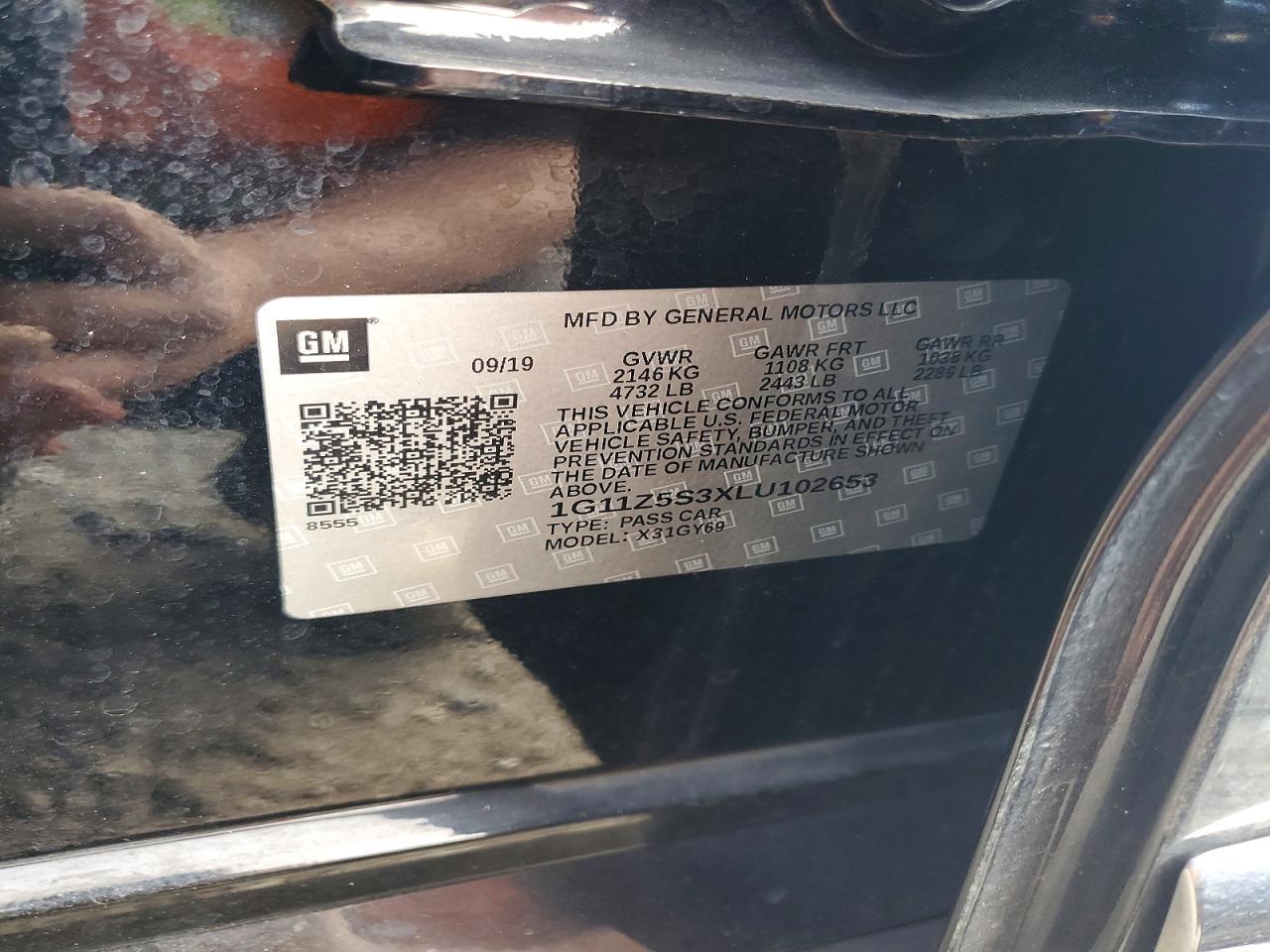 2020 CHEVROLET IMPALA
