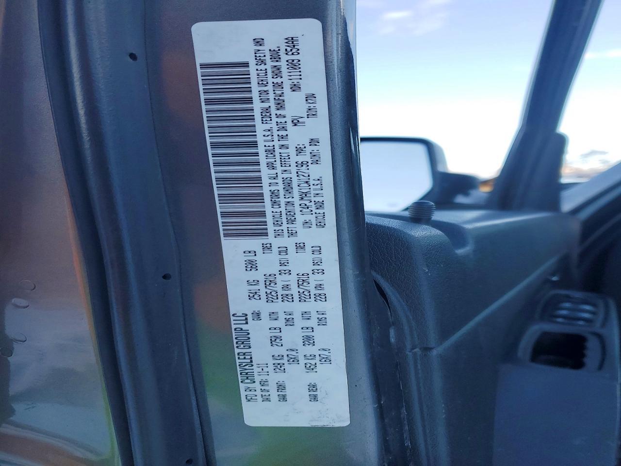 2012 JEEP Liberty