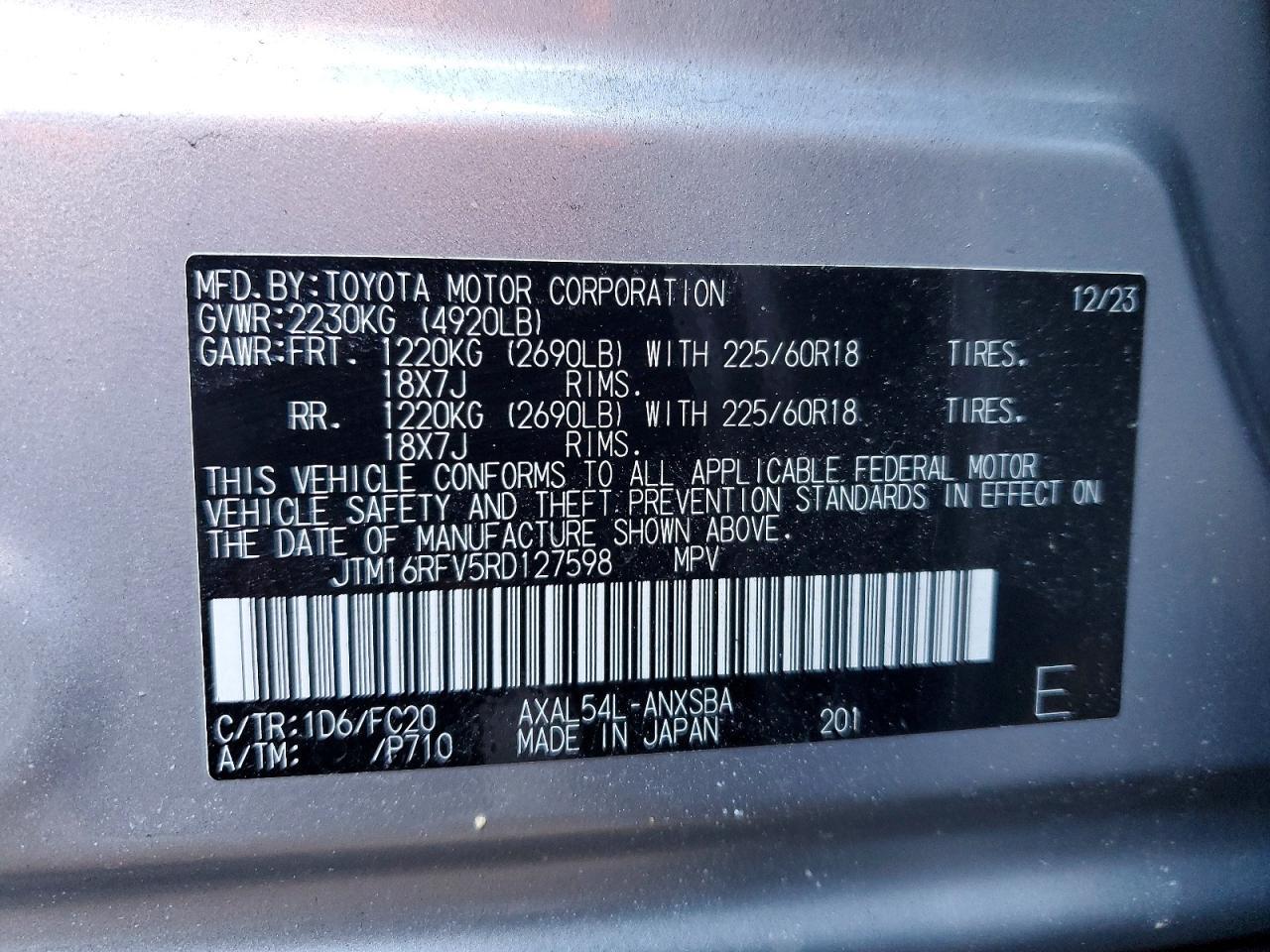2024 TOYOTA RAV4