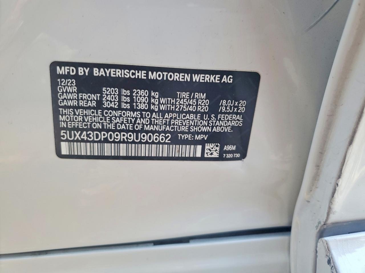 2024 BMW X3