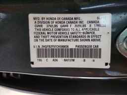 2012 HONDA CIVIC