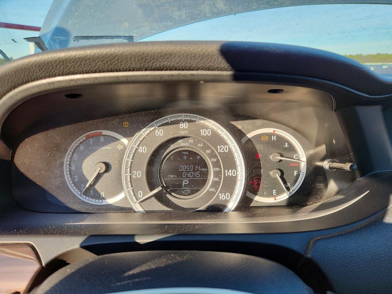 2017 HONDA ACCORD