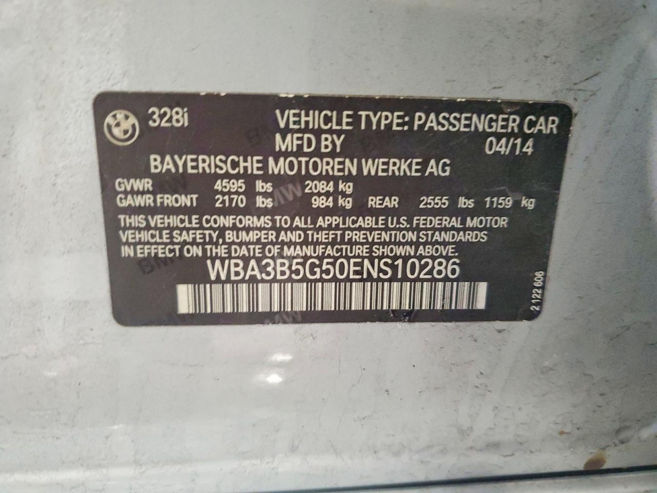 2014 BMW 3 SERIES