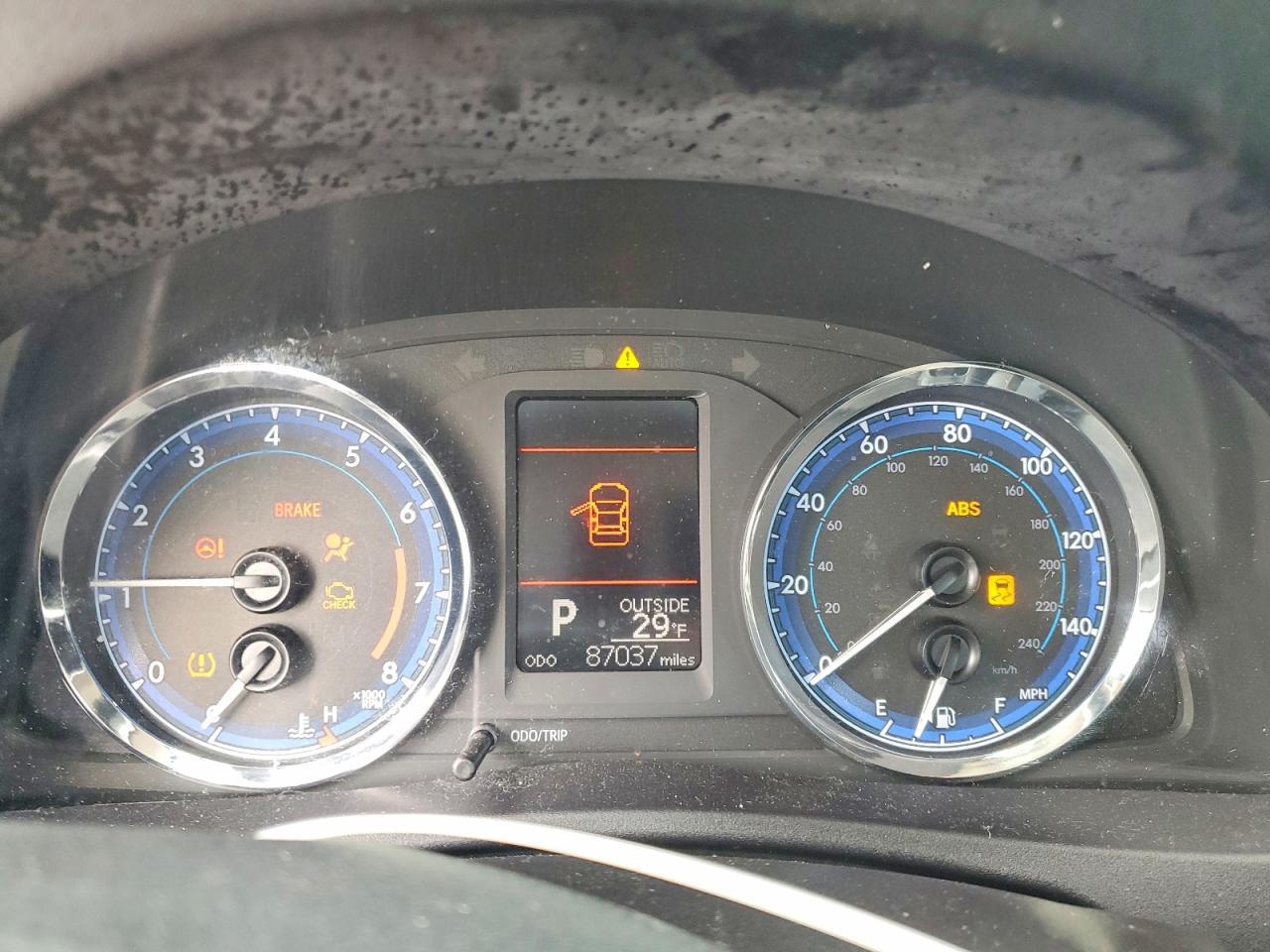 2017 TOYOTA COROLLA