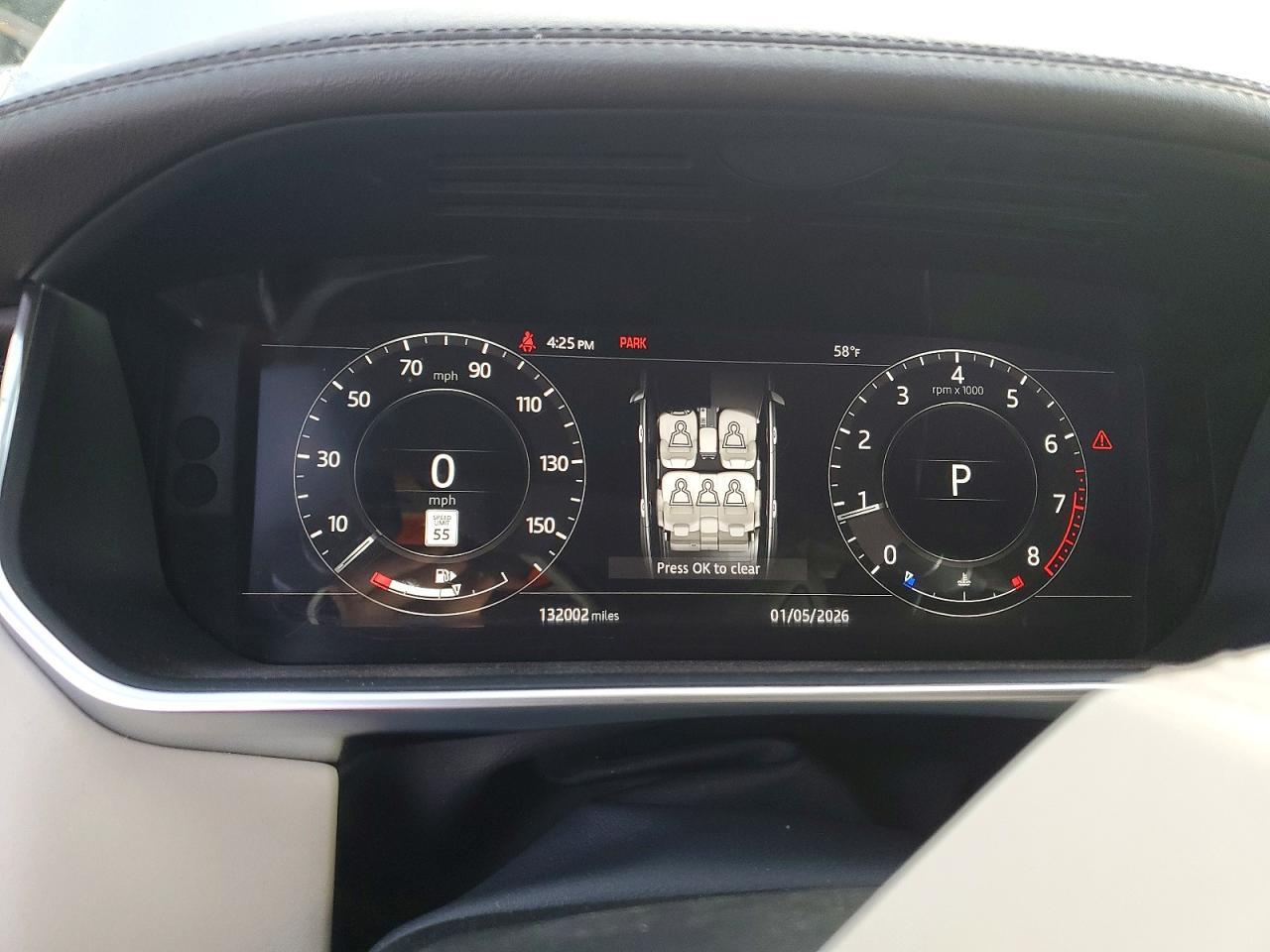 2018 LAND ROVER RANGE ROVER