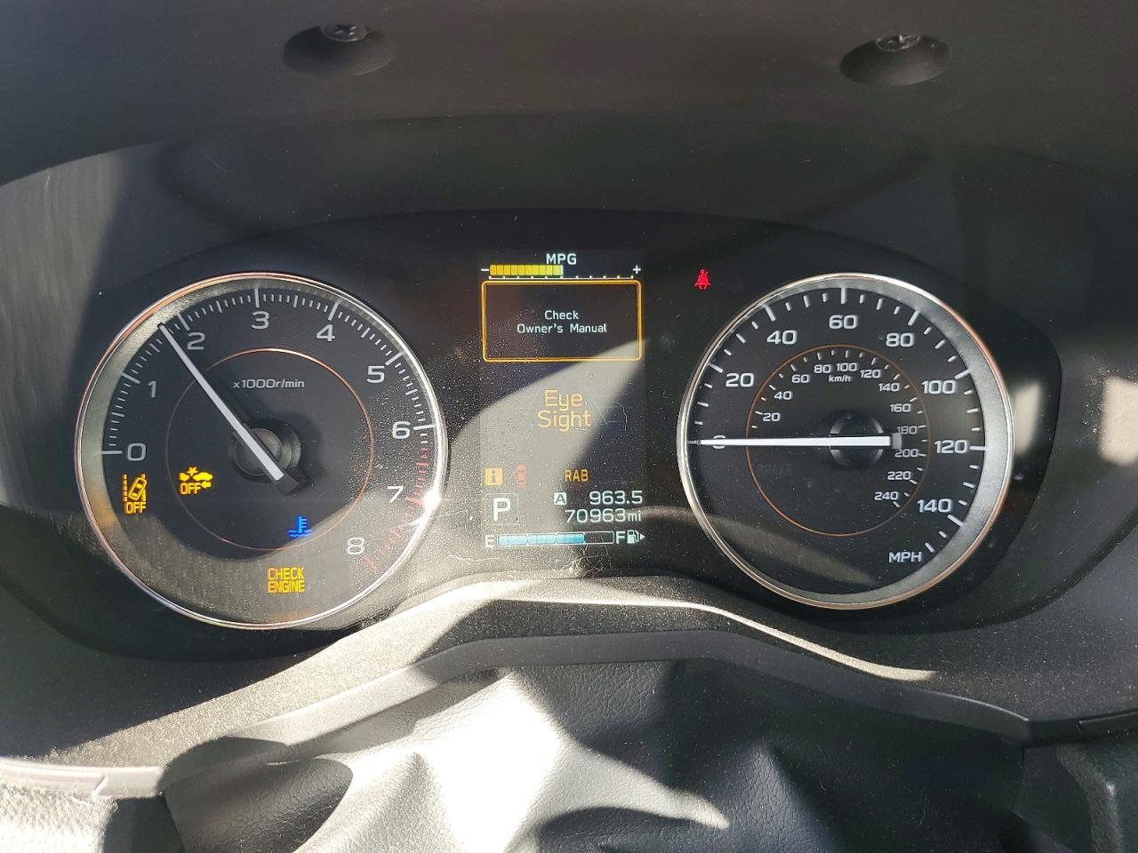 2019 SUBARU Crosstrek