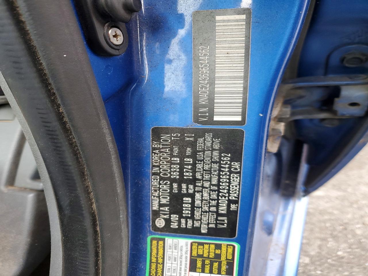 2009 KIA RIO