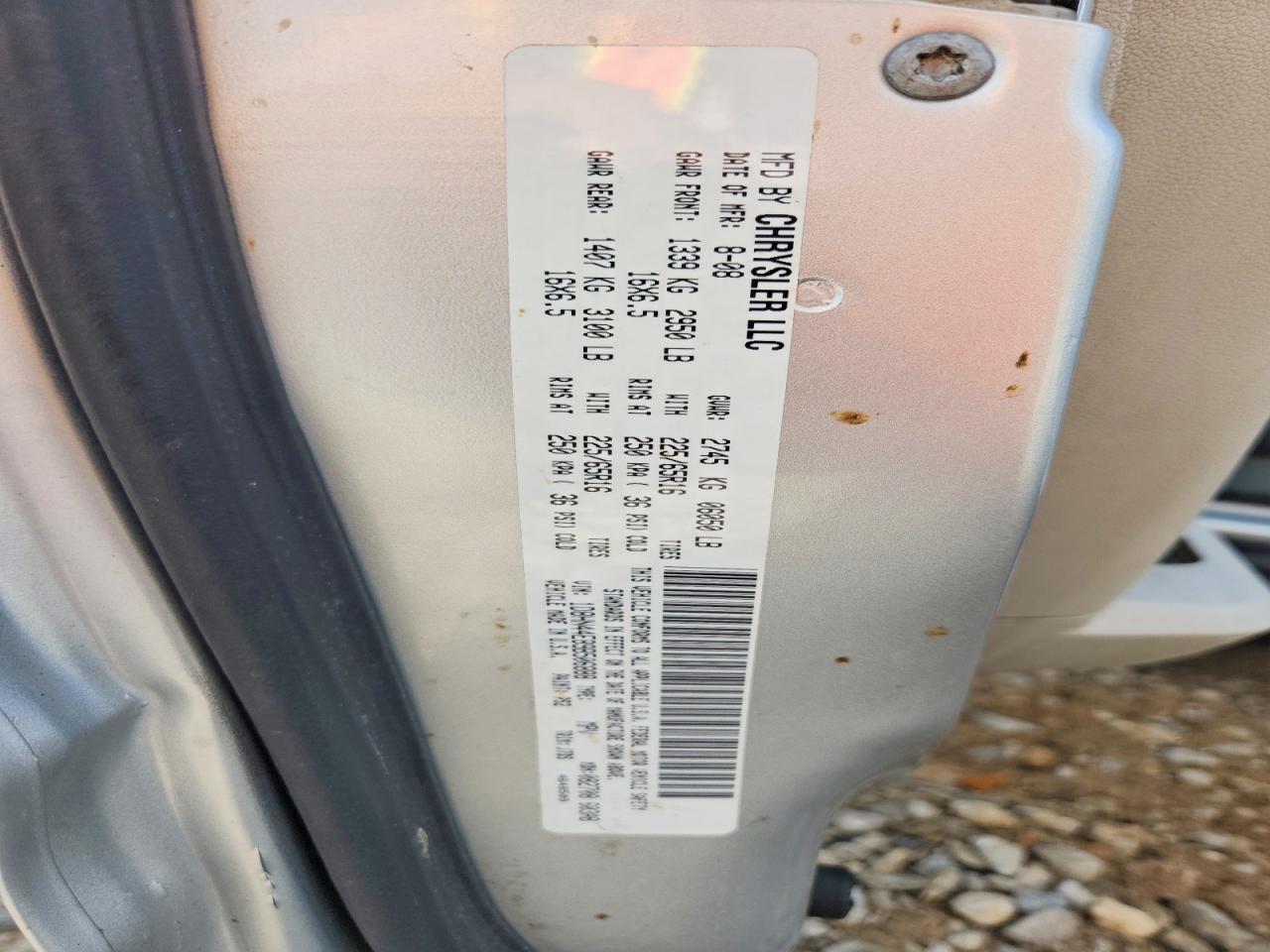 2009 DODGE GRAND CARAVAN