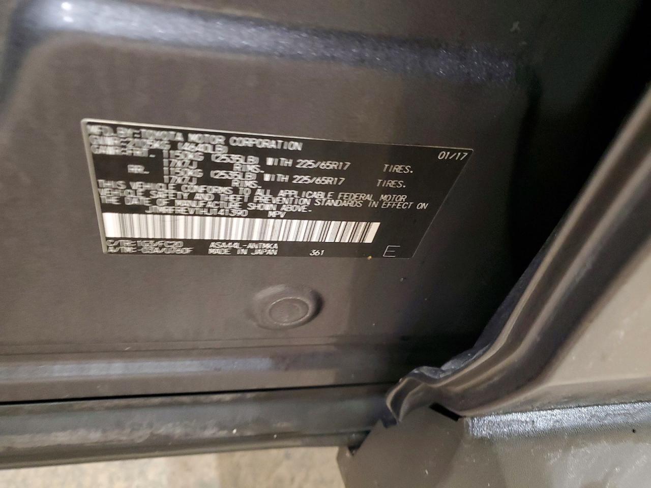 2017 TOYOTA RAV4